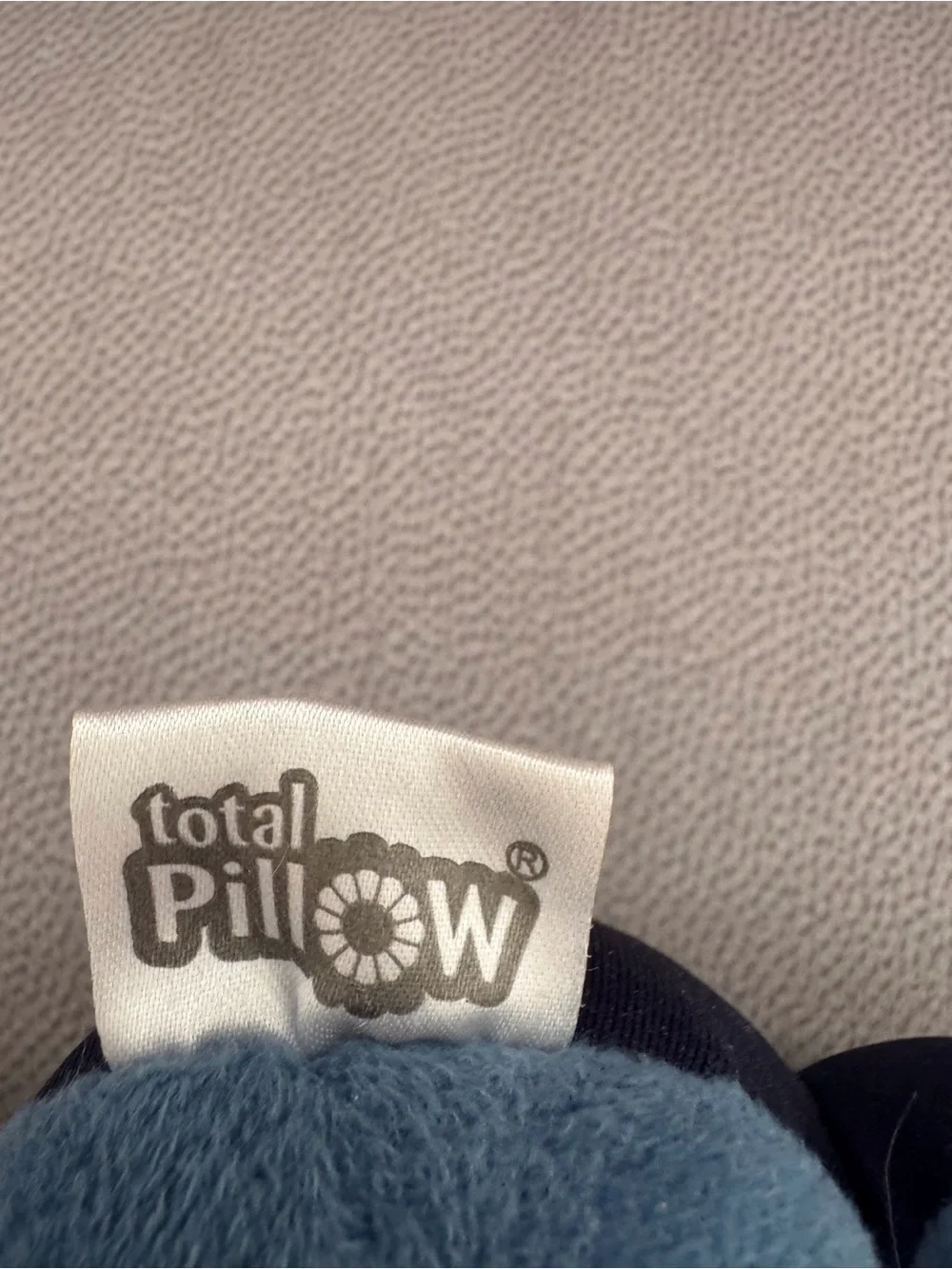 Blue Flower Neck Support Pillow